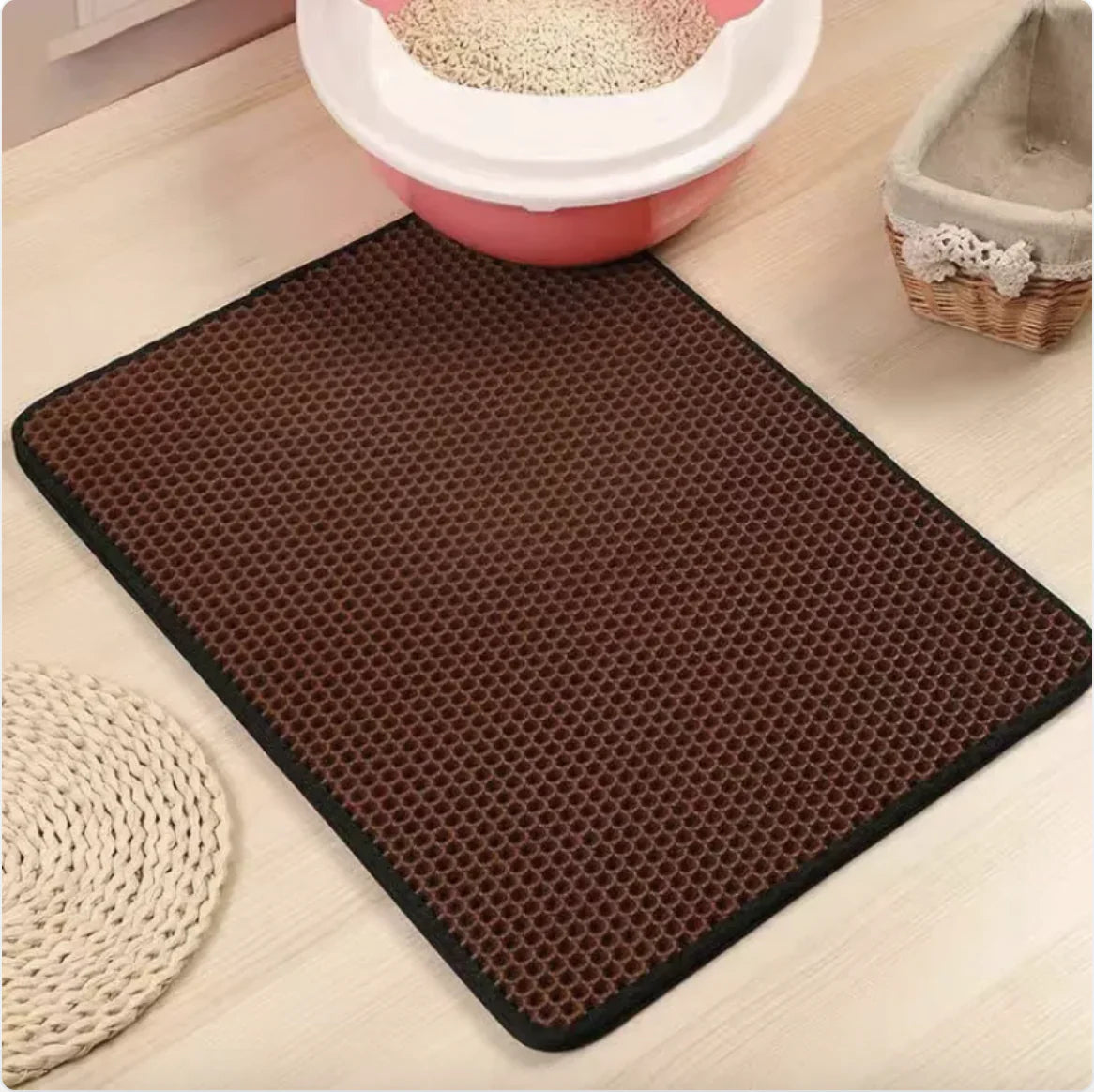 Waterproof Double Layer Cat Litter Mat